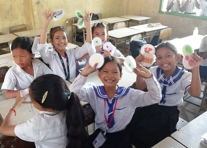 カンボジア 子どもたちの栄養改善インターンシップ6日間