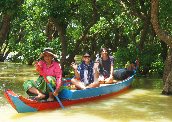 カンボジア ※受付終了※世界遺産アンコールワットと淡水魚研究家を体験する旅 