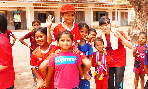 【年末出発】村の小学校の子どもたちに体育を教える活動７日間 イメージ