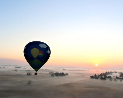  栃木 熱気球観光フライト体験 イメージ