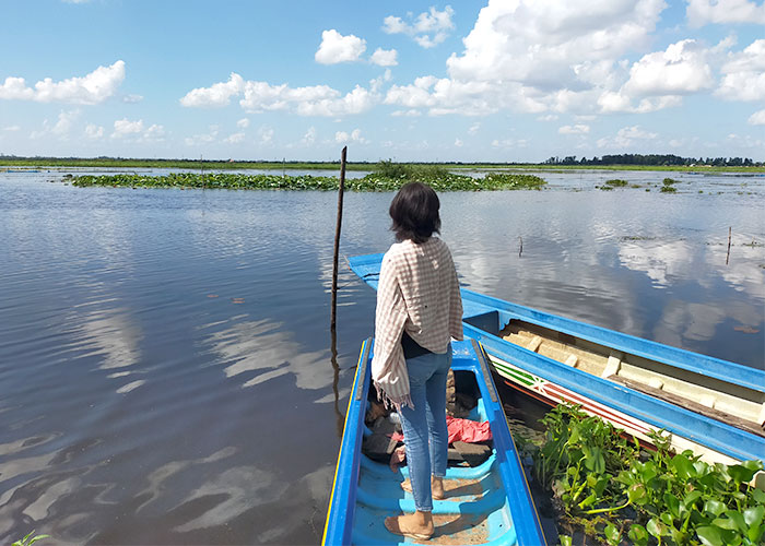 カンボジア トンレサップ湖のほとりで暮らす人々を訪ねる旅