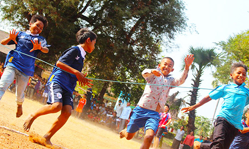 【GW出発】社会人限定！村の小学校で体育を教える活動5日間 イメージ
