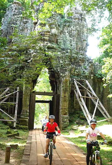 カンボジア・サイクリングツアー2014　アンコール遺跡＆田舎道を走る　7日目　アンコールワット＆アンコールトム6