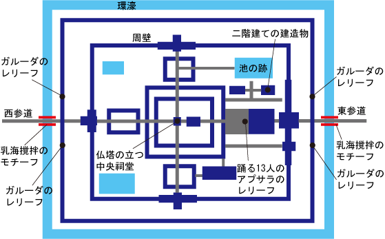 プレアカン見取り図