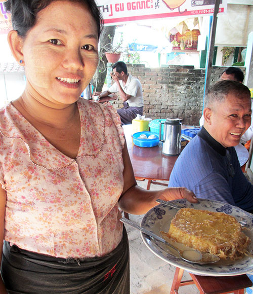 地元民に人気の朝食をどうぞ