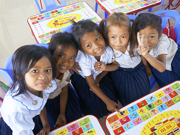 カンボジアの幼児教育の実情に触れる！