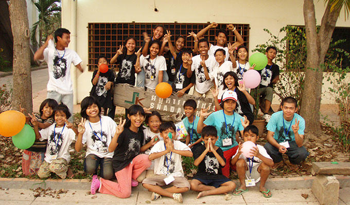 <児童養護施設に訪問!>